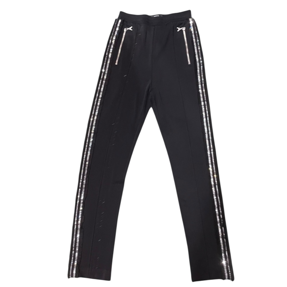 Area Barneys Black Crystal Rhinestone Pants Size S
Luxury‎ Party